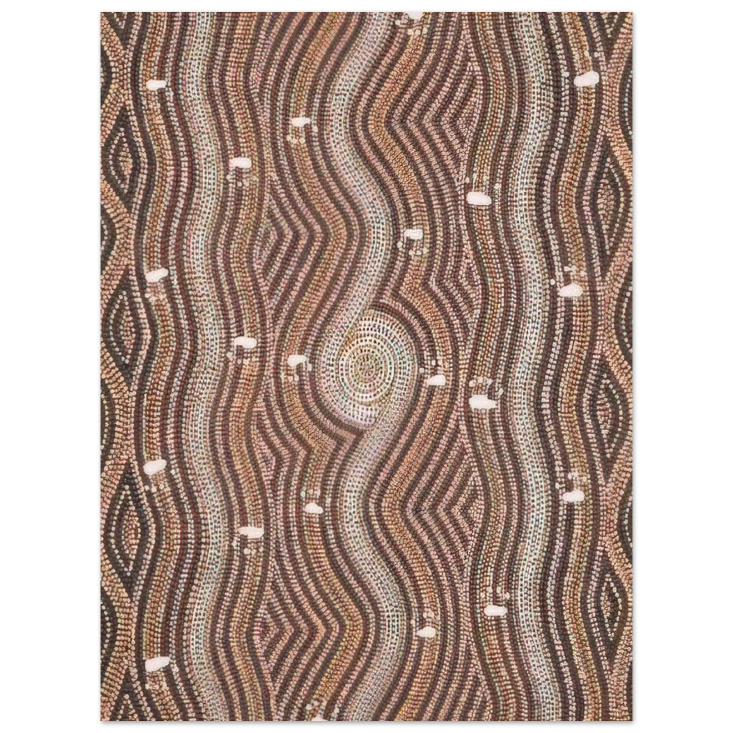 Clifford Possum Tjapaltjarri - Possum Dreaming - 1985 Fine Art Poster - Default Title