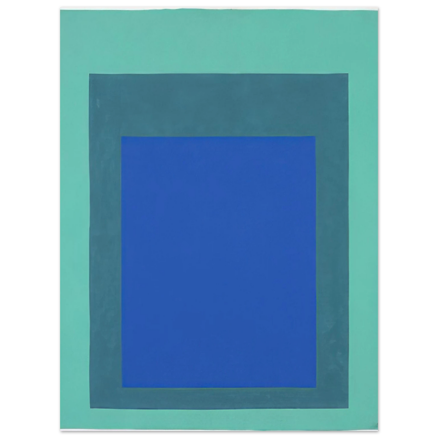 Josef Albers - HOMAGE TO THE SQUARE 1976 Fine Art Poster - Default Title