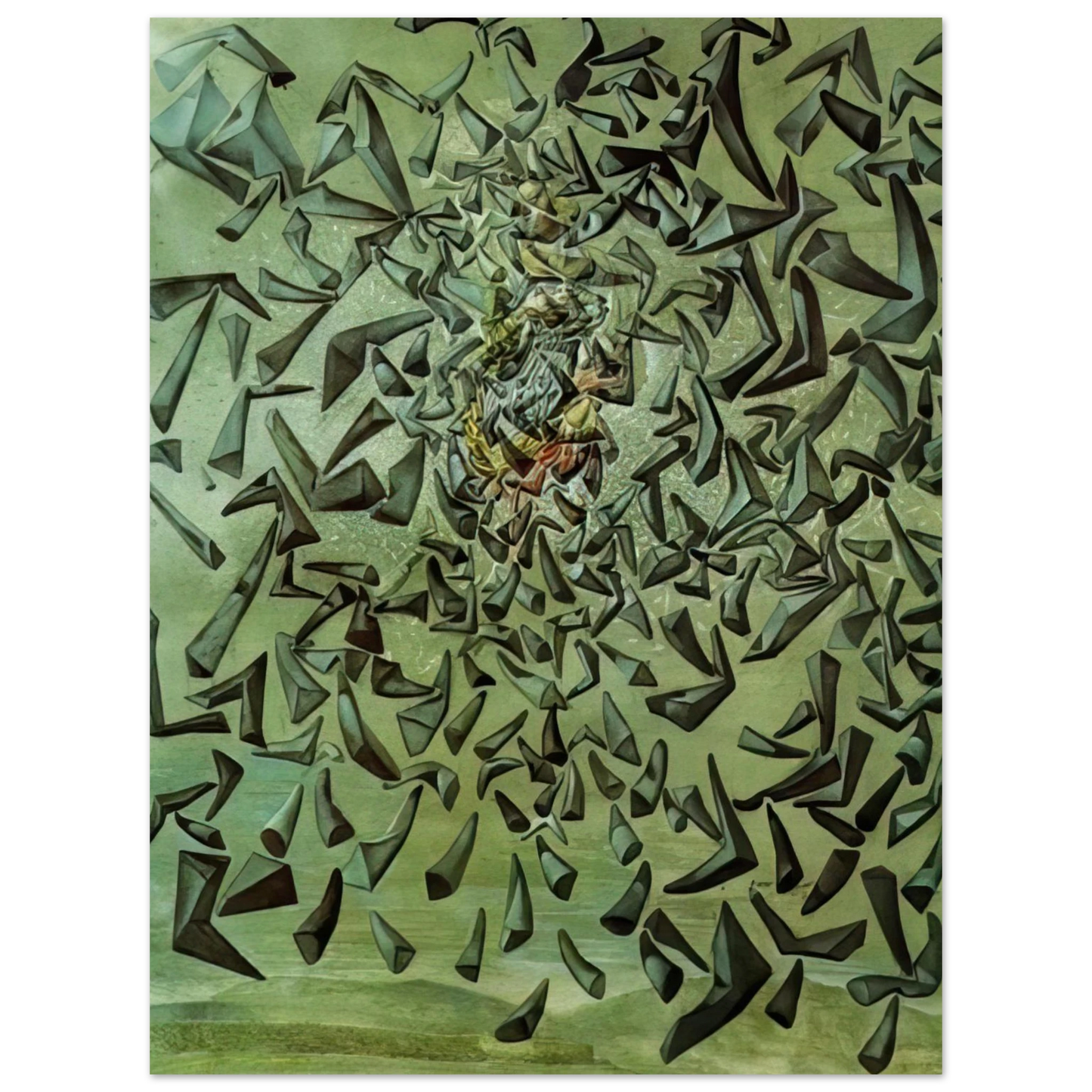 Salvador Dali - ASCENSIONIST SAINT CECILIA Fine Art Poster - Default Title