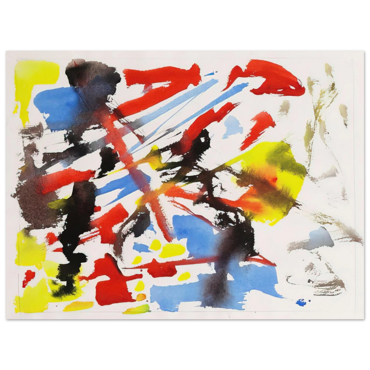 Ernst Wilhelm Nay - Farbspiele - 1952 Fine Art Poster - Default Title