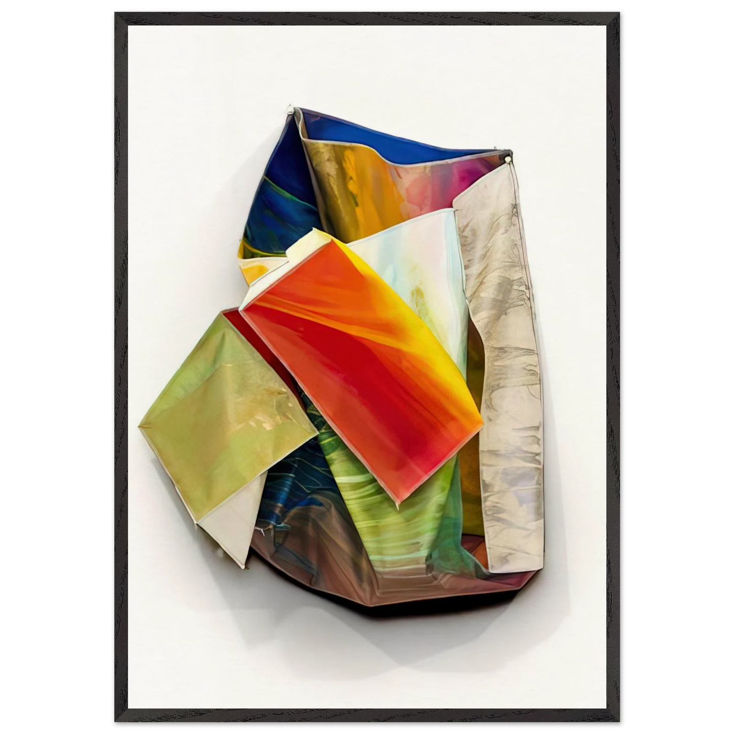 Sac 2 - Sam Gilliam Framed Art Print – Black Wooden Frame - Default Title - -Framed Art Print