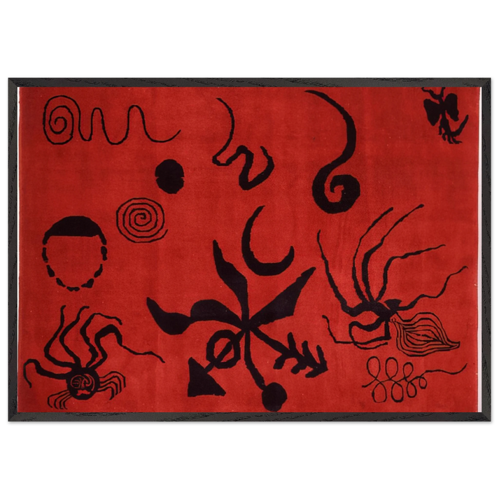 ARAIGNEE 1953 - Alexander Calder 70x100 cm / 28x40 inches Framed Art Print – Black Wooden Frame