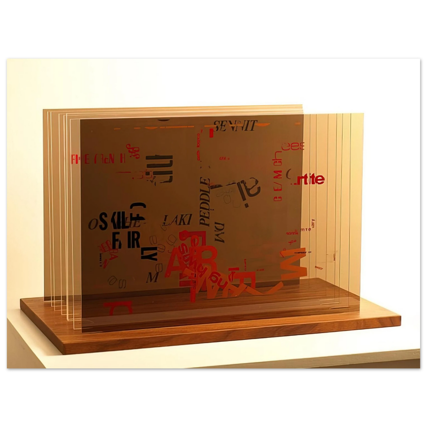 John Cage - Not Wanting To Say Anything About Marcel, II - 1969 Fine Art Poster - Default Title