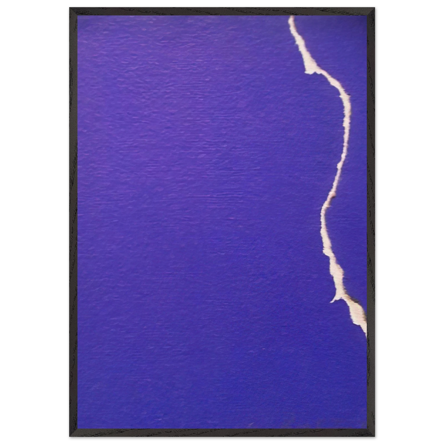 Untitled - 1959 N8 - Leon Polk Smith Framed Art Print – Black Wooden Frame - Default Title - -Framed Art Print