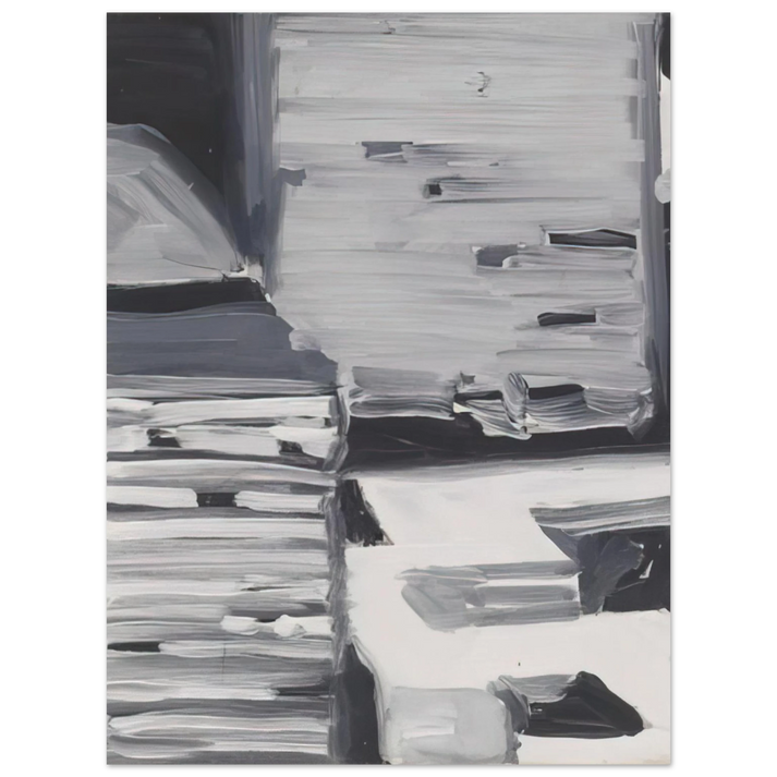 Gerhard Richter - TOWNSCAPE 1968 4 75x100 cm / 30x40inches Fine Art Poster
