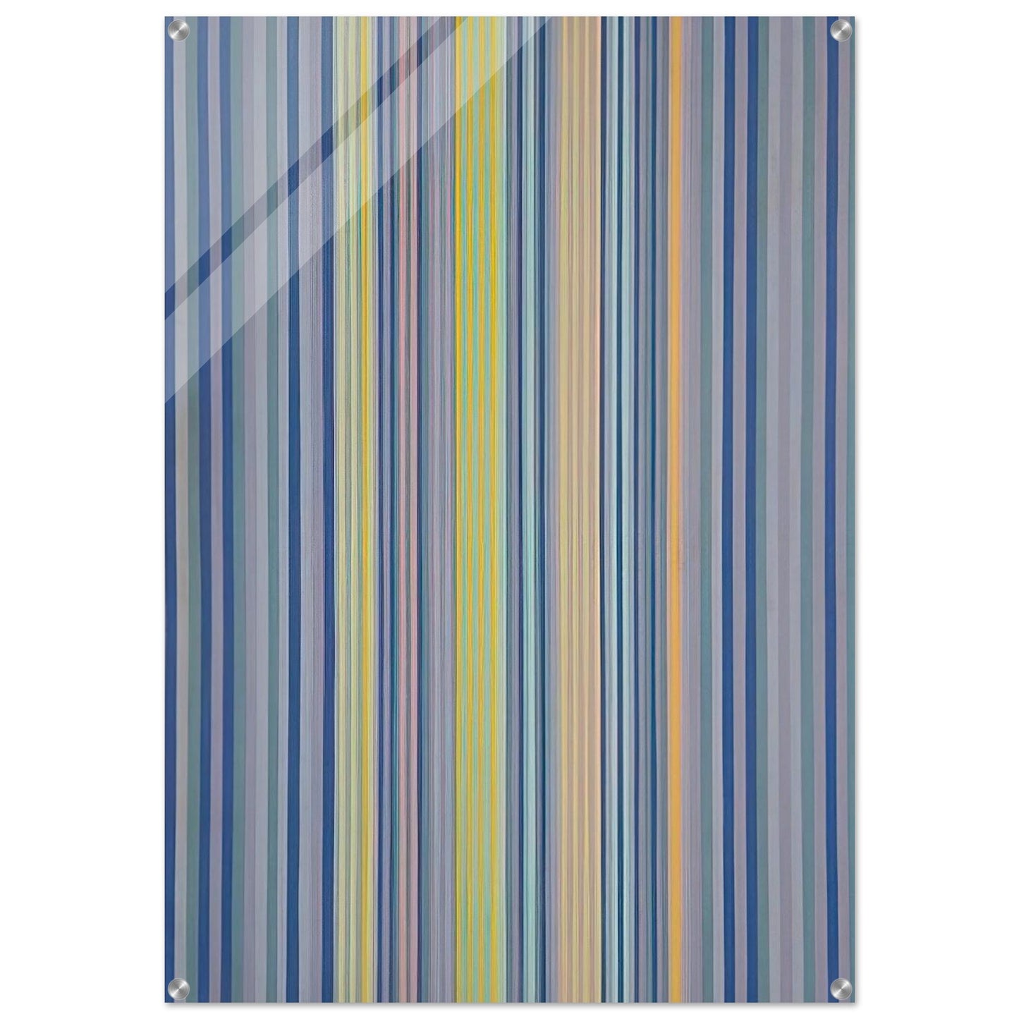 Midnight Watch - 1976 - Gene Davis Acrylic Print - 70x100 cm / 28x40″ inches | Gene Davis Wall Art | Gene Davis Prints