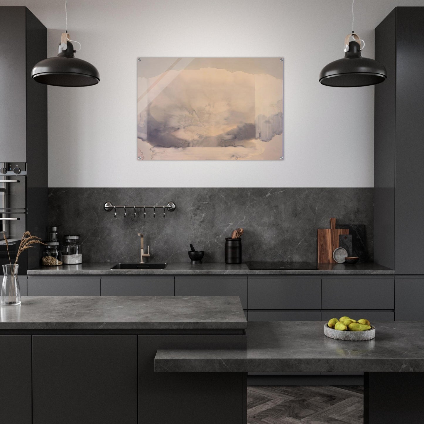 In The Divine - 1986 - Ronnie Landfield Acrylic Print - 70x100 cm / 28x40″ inches | Ronnie Landfield Wall Art | Ronnie Landfield Prints