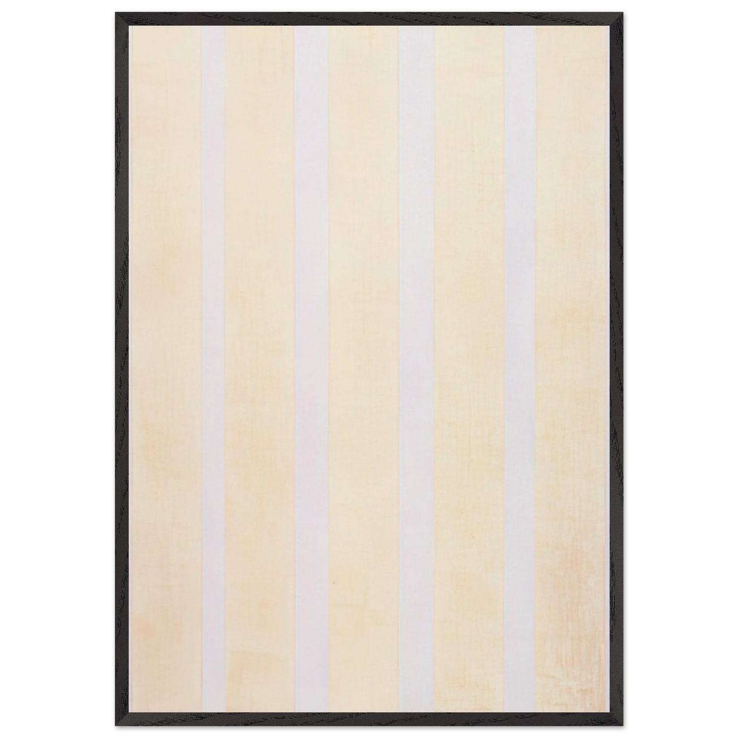 Untitled Number 5 - Agnes Martin Framed Art Print – Black Wooden Frame - Default Title - -Framed Art Print