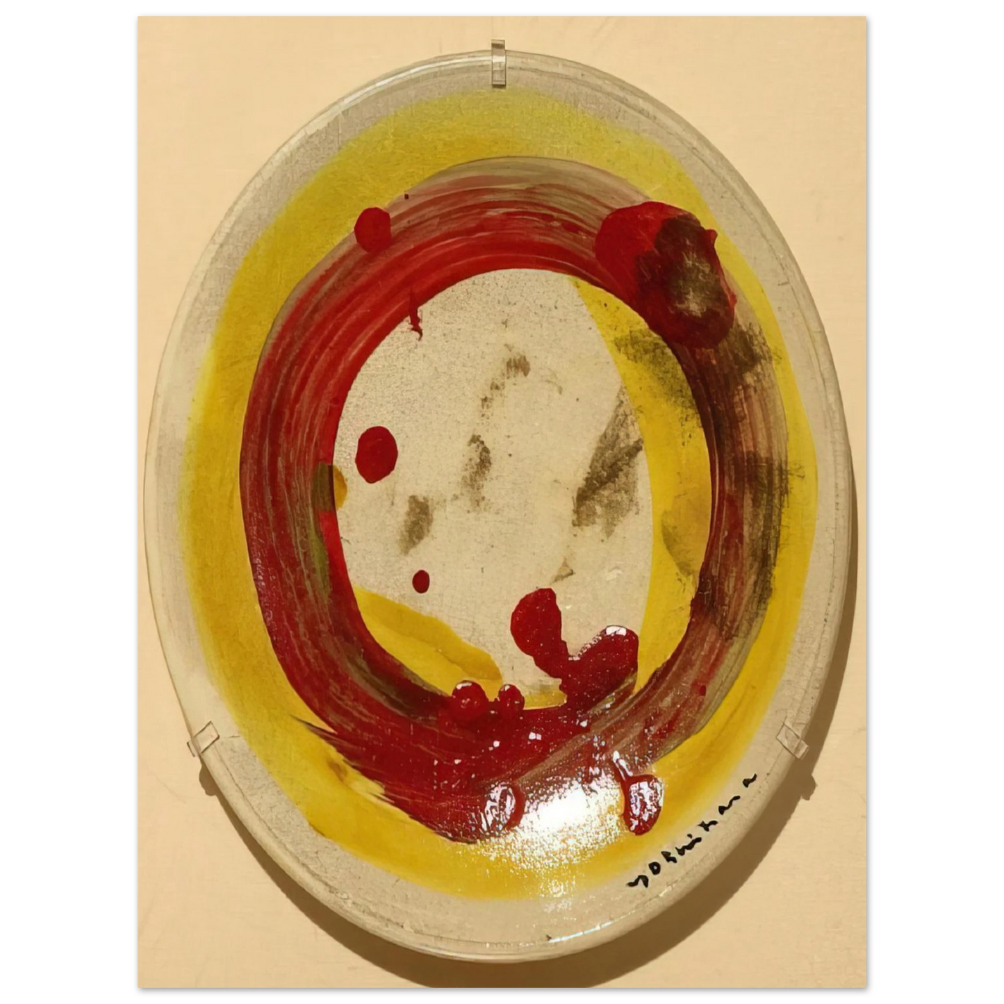 Jiro Yoshihara - Circle - 1963 Fine Art Poster - Default Title