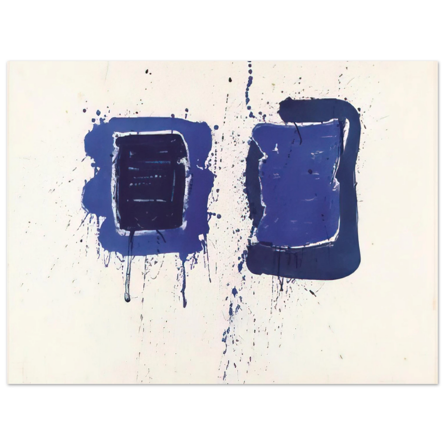 Sam Francis - Deux Magots Fine Art Poster - Default Title