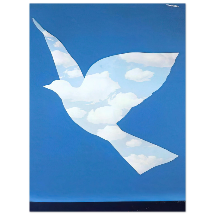 Rene Magritte - THE PROMISE 1966 75x100 cm / 30x40inches Fine Art Poster