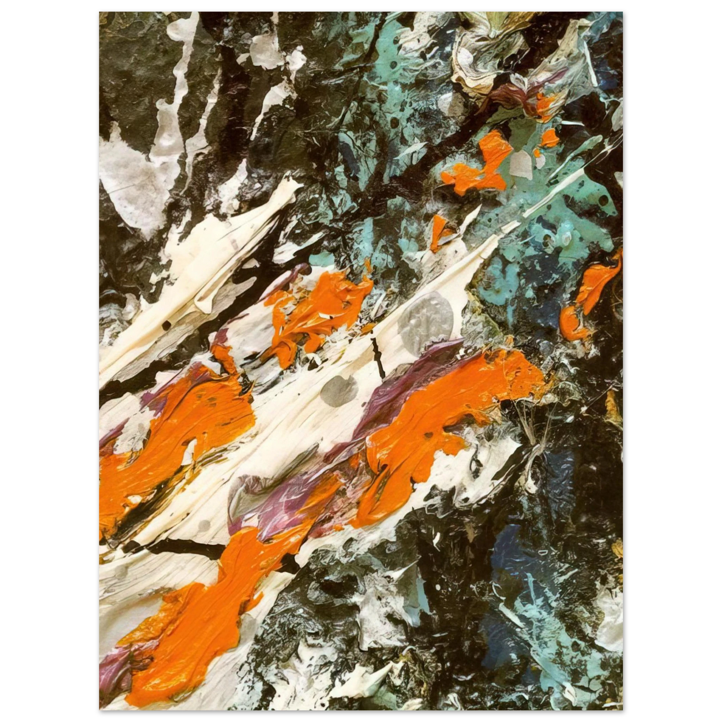 Jackson Pollock - FULL FATHOM FIVE Fine Art Poster - Default Title