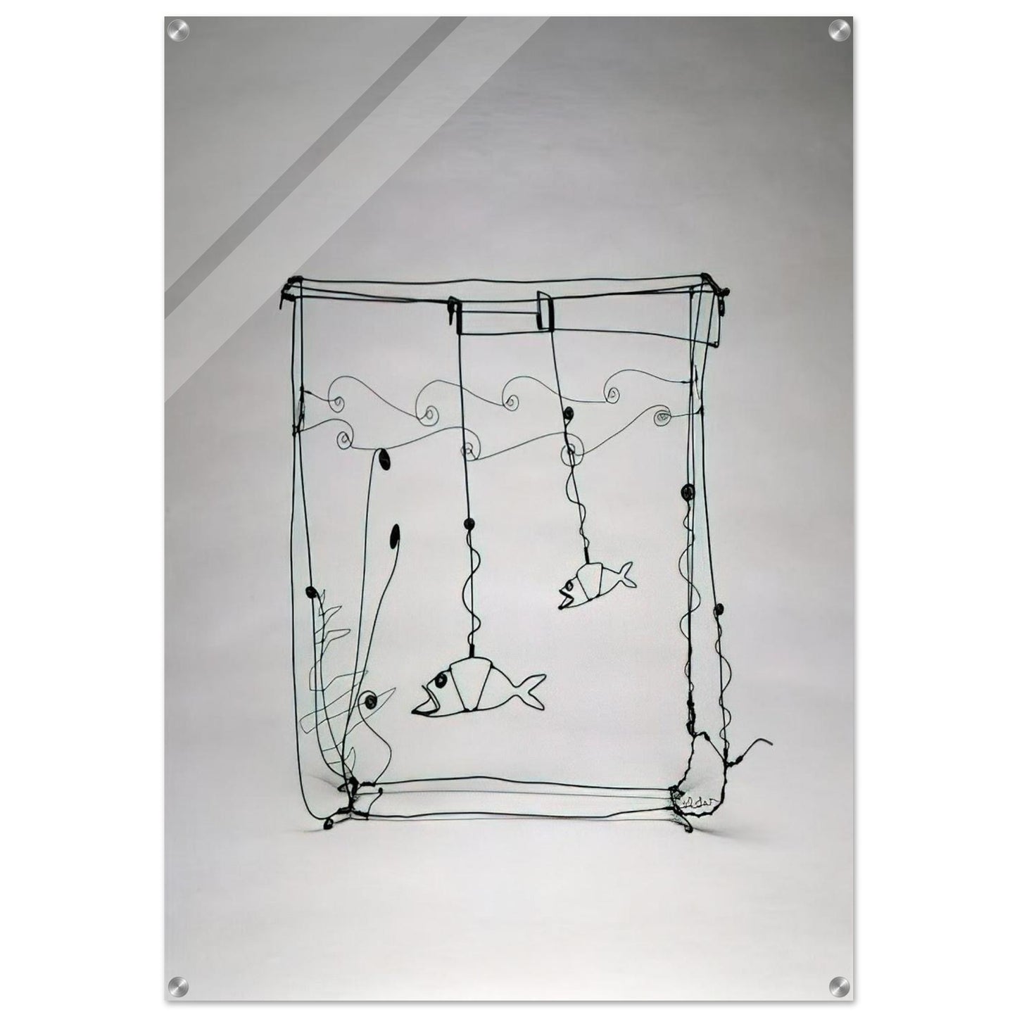 GOLDFISH BOWL 1929 - Alexander Calder Acrylic Print - 70x100 cm / 28x40″ inches | Alexander Calder Wall Art | Alexander Calder Prints