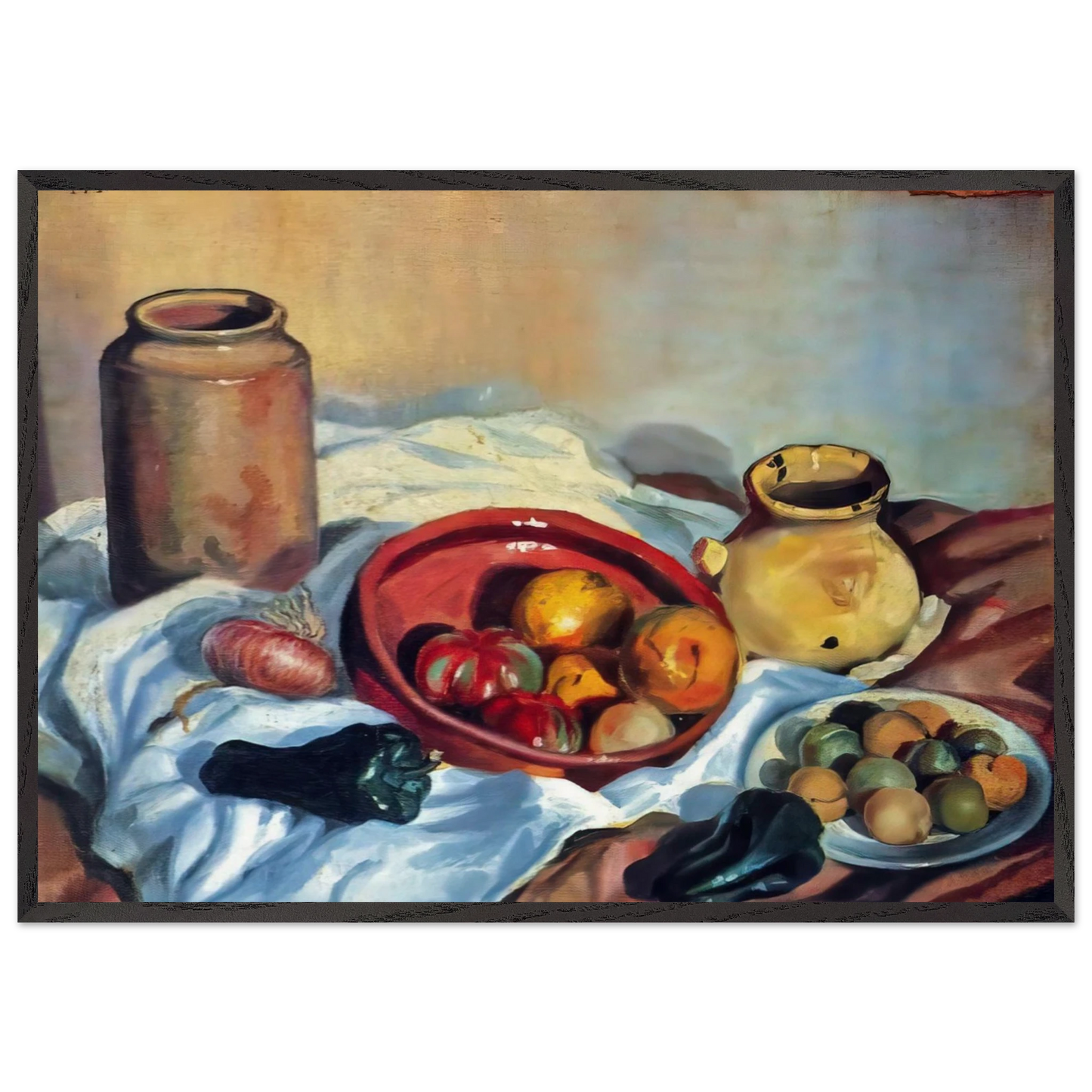 STILL LIFE N7 - Salvador Dali Framed Art Print – Black Wooden Frame - Default Title - -Framed Art Print