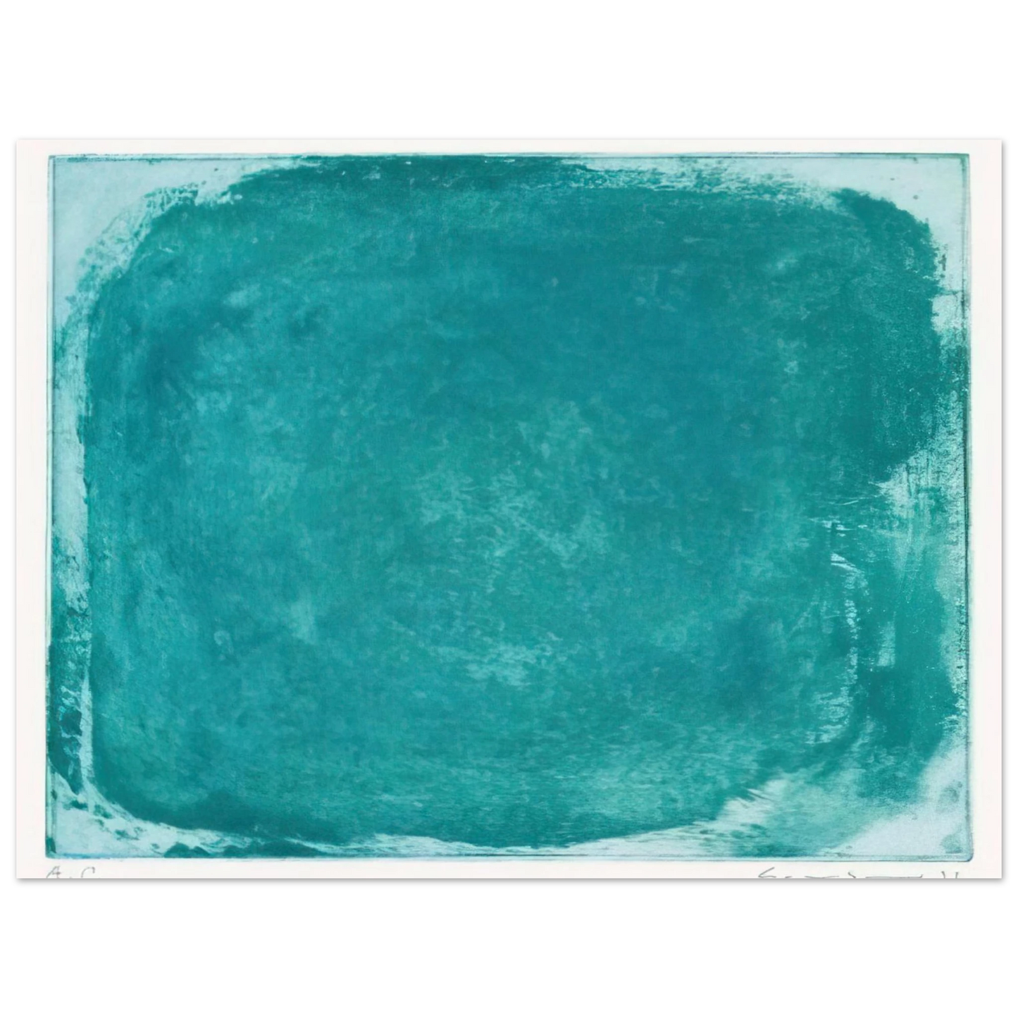 Gotthard Graubner - UNTITLED 1992 Fine Art Poster - Default Title