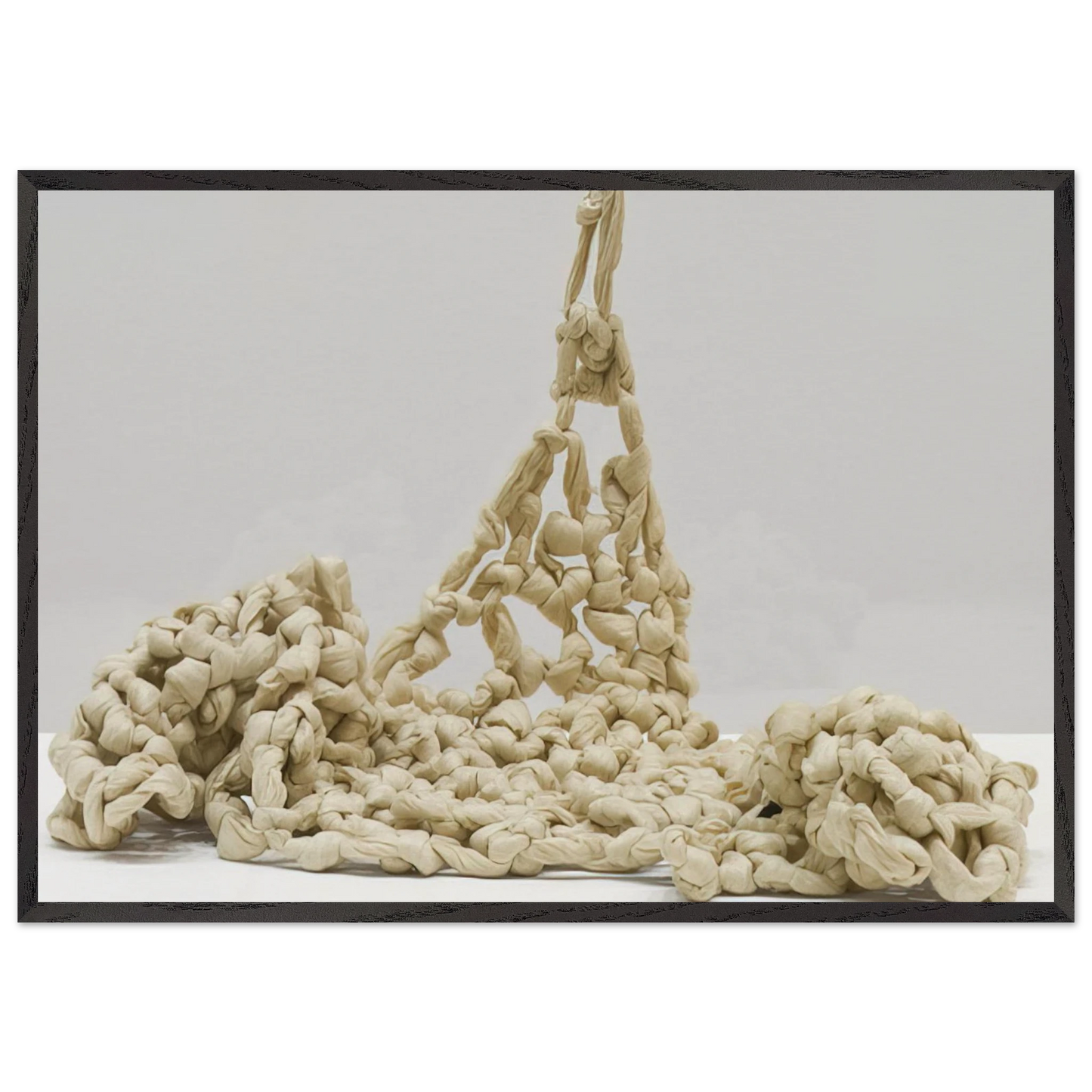 Untitled from Droguinhas - 1966 - Mira Schendel Framed Art Print – Black Wooden Frame - Default Title - -Framed Art Print