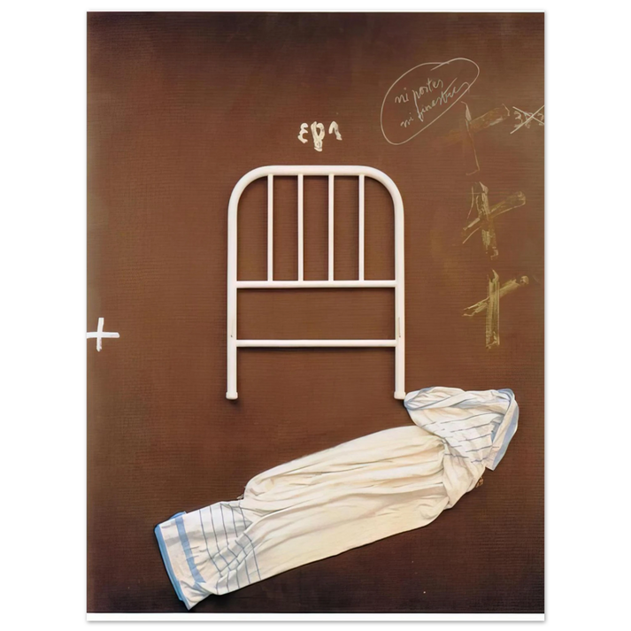 Antoni Tapies - NO DOORS OR WINDOWS 1993 75x100 cm / 30x40inches Fine Art Poster