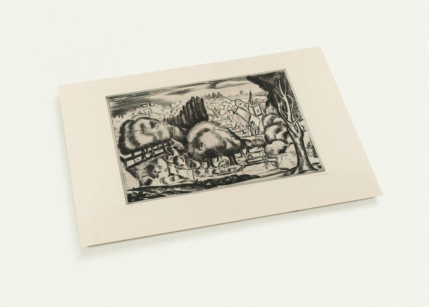 LANDSCAPE 1907 2 By Andre Derain Pack of 10 Post Cards | Andre Derain Post Cards | A6 (10.5 x 14.8 cm) - 4.1 x 5.8 inches