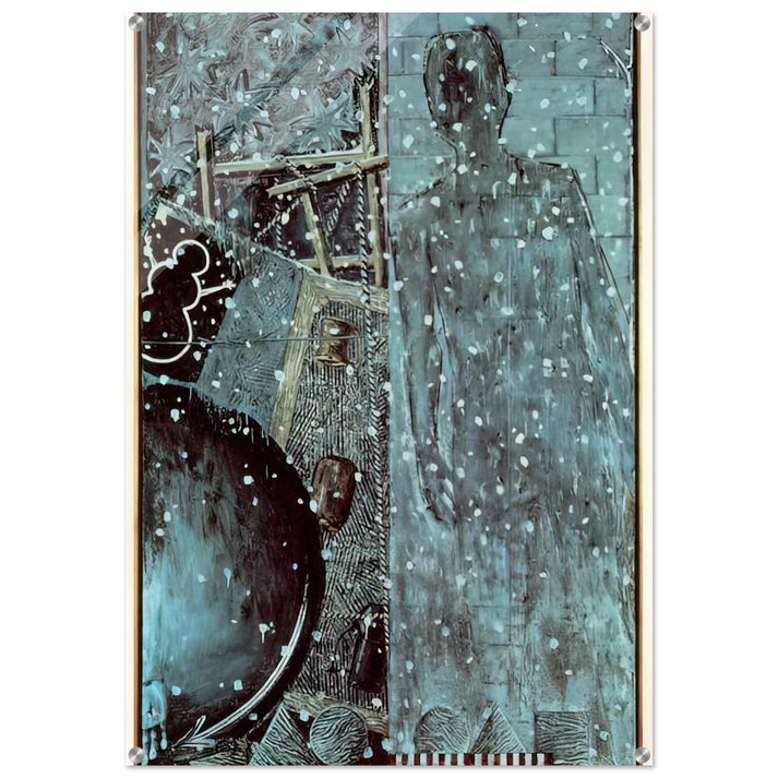 WINTER - Jasper Johns Acrylic Print - 70x100 cm / 28x40″ inches | Jasper Johns Wall Art | Jasper Johns Prints