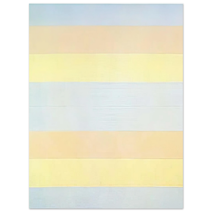 Agnes Martin - With My Back to the World 75x100 cm / 30x40inches Fine Art Poster