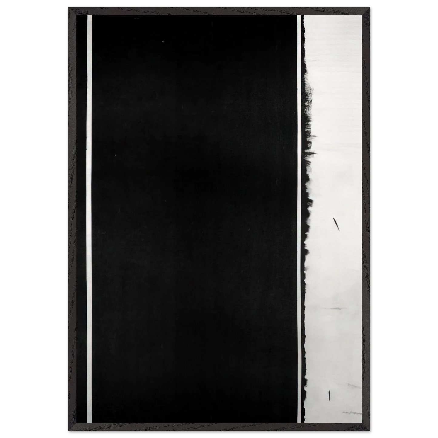 The Station of the Cross - Twelfh Station - Barnett Newman Framed Art Print – Black Wooden Frame - Default Title - -Framed Art Print