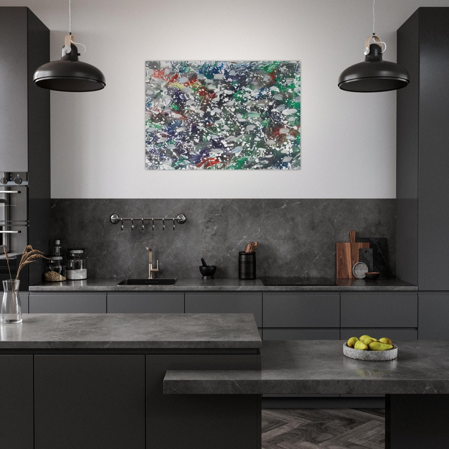 Neigeoliale - Marcel Barbeau Acrylic Print - 70x100 cm / 28x40″ inches