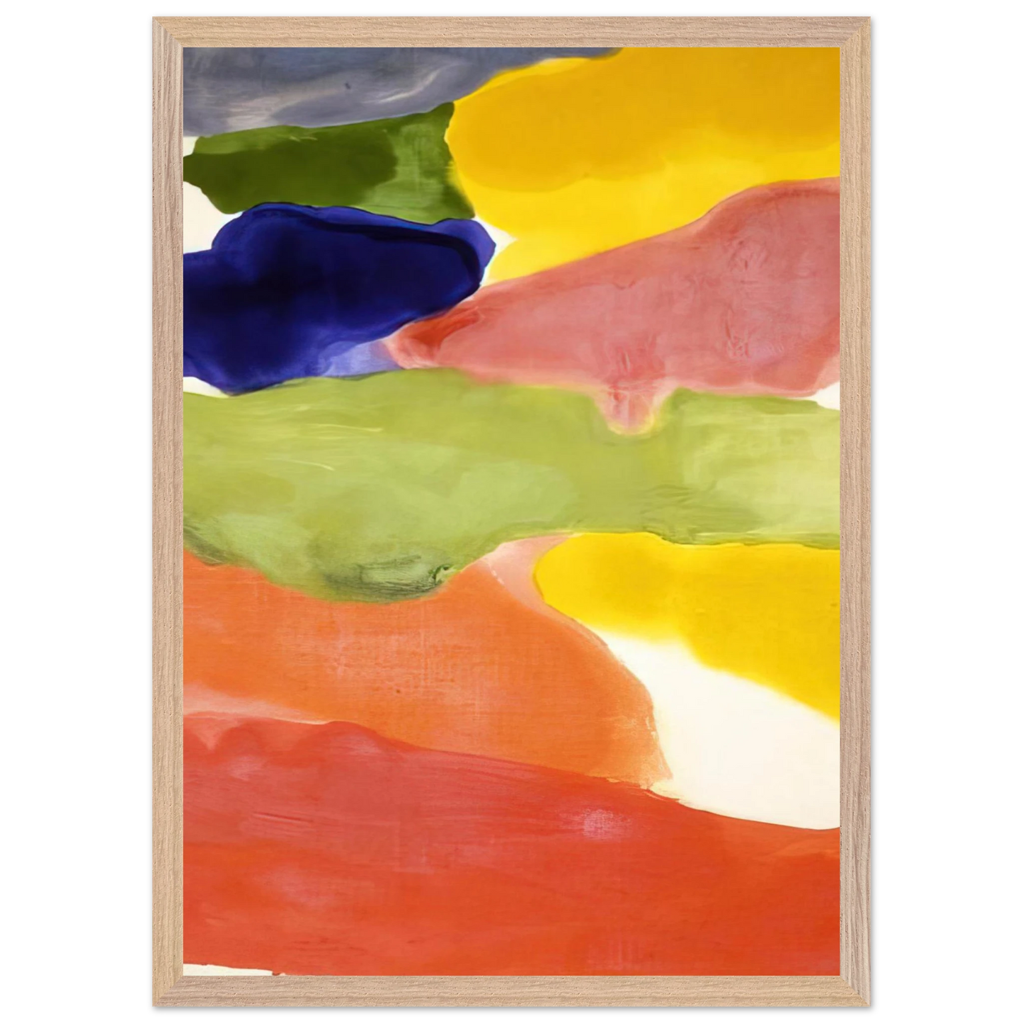 Helen Frankenthaler - Tutti-Fruitti - 1966 Wall art - 60x80 cm / 24x32 inches - Fine Art Poster - -