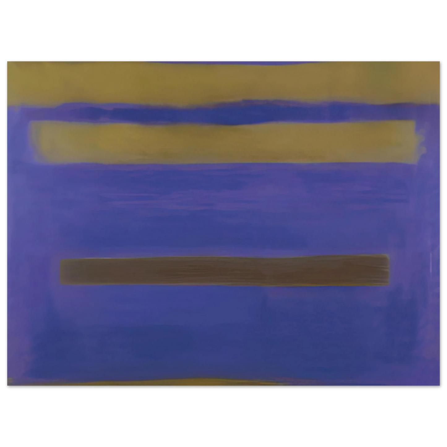 Esteban Vicente - UNTITLED 1980 1 Fine Art Poster - Default Title