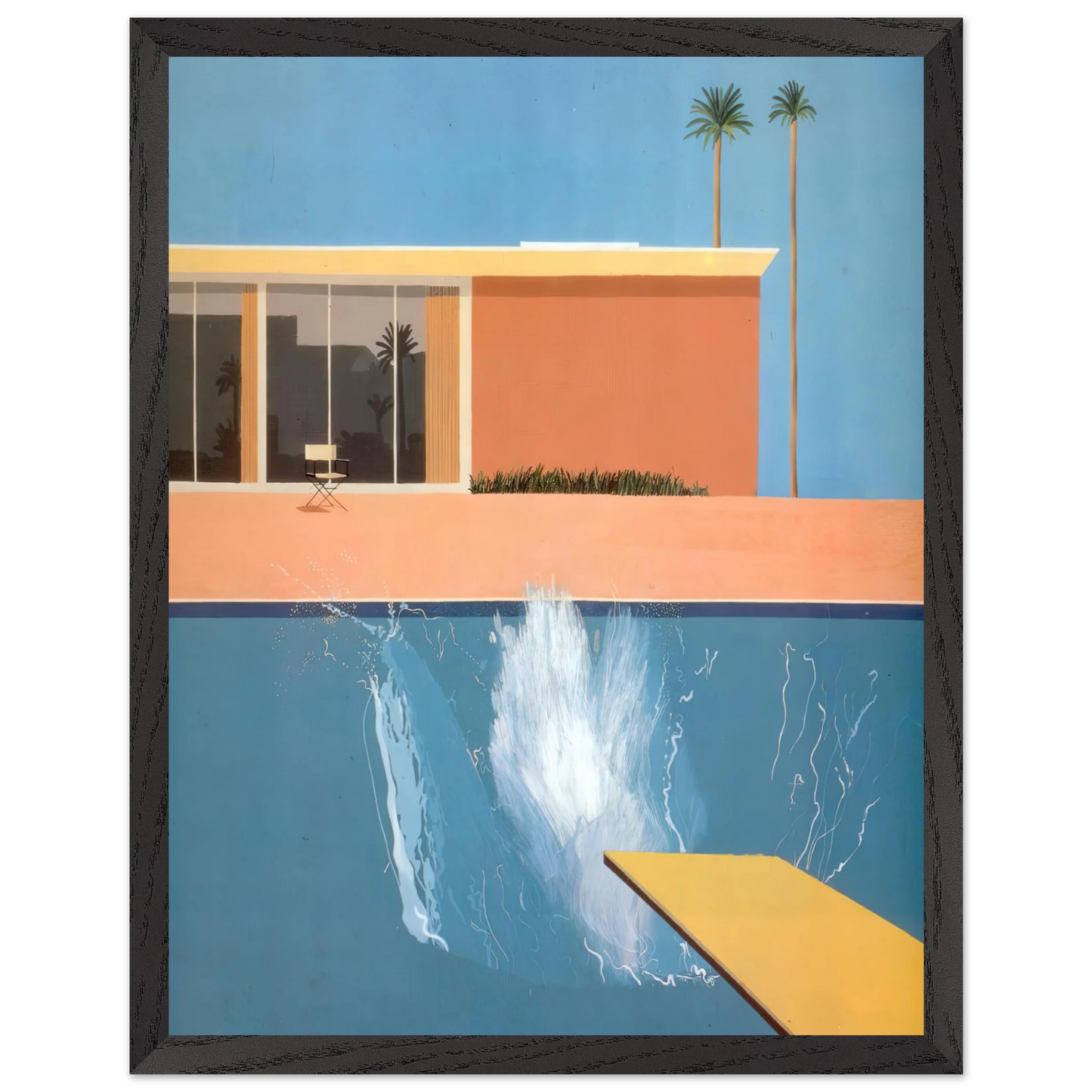 David Hockney - David Hockney Wall art - 28x43 cm / XL (11x17 Inches) - Fine Art Poster - -