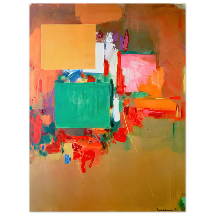 Hans Hofmann - Song of the Nightingale 75x100 cm / 30x40inches Fine Art Poster