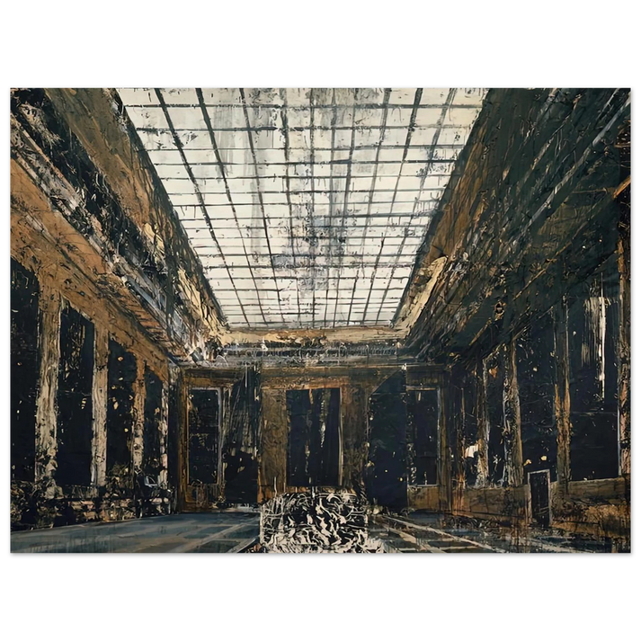 Anselm Kiefer - INTERIOR 1981 75x100 cm / 30x40inches Fine Art Poster