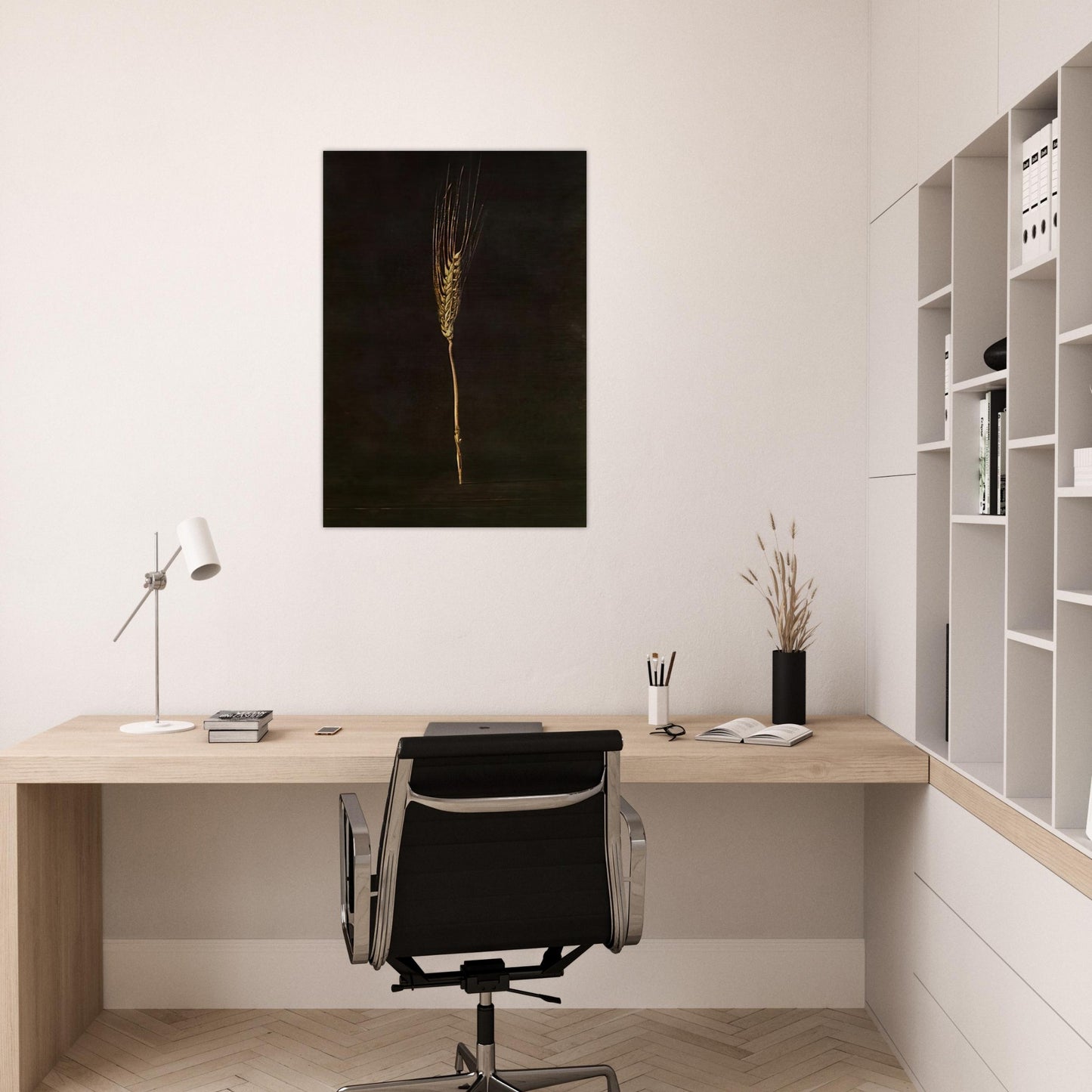 WHEAT EAR - Salvador Dali Brushed Aluminum Print - 70x100 cm / 28x40 inches | Salvador Dali Aluminum Print | Salvador Dali Prints