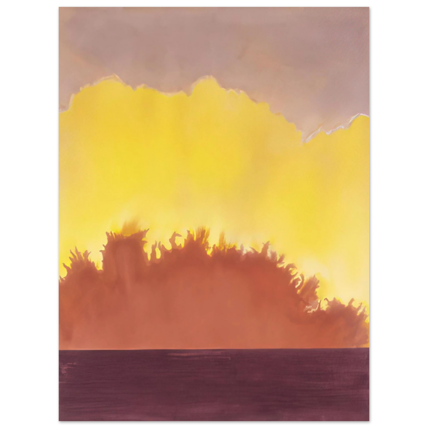 Ronnie Landfield - Little Sister - 1979 Fine Art Poster - Default Title