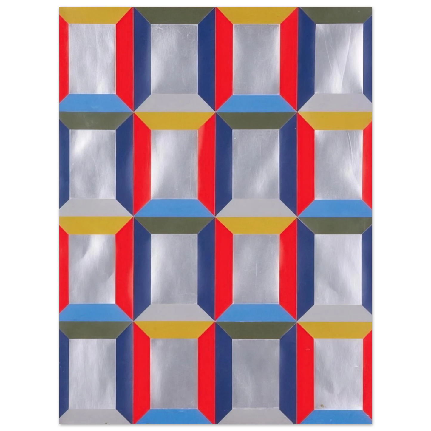 Miriam Schapiro - St. Marks 16 Frames - 1967 Fine Art Poster - Default Title