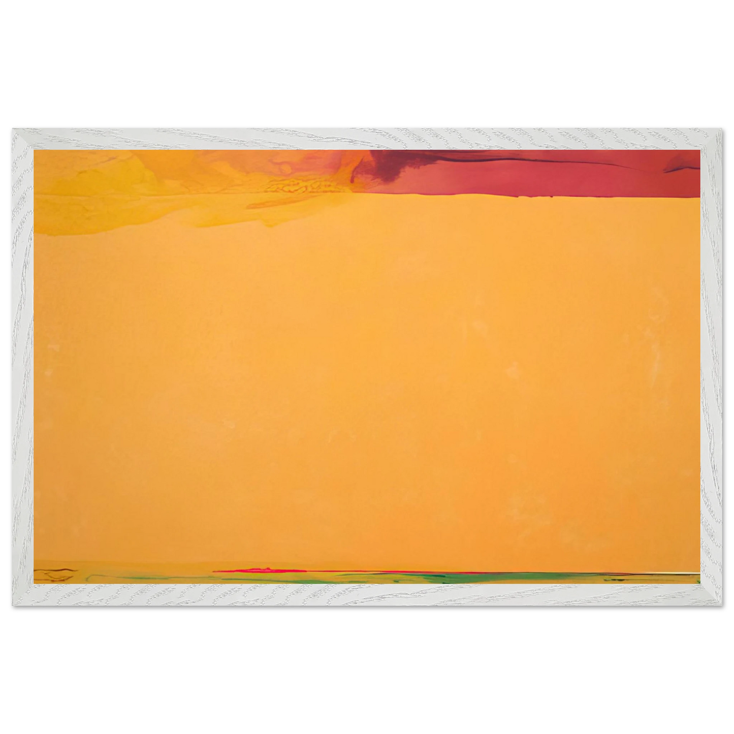Helen Frankenthaler - Southern Exposure - 2005 Wall art - 40x50 cm / 16x20 inches - Premium Wooden Framed Poster With Fine Art Paper - Wood frame