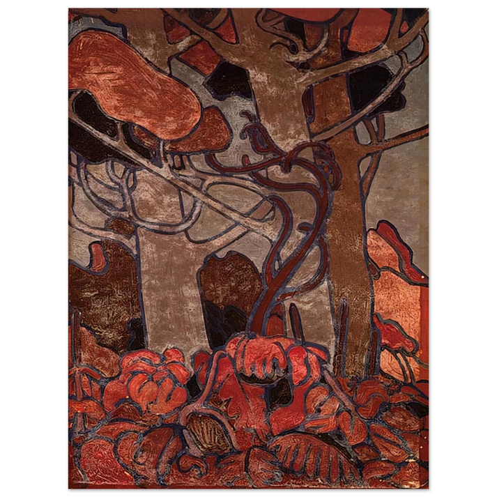 Tom Thomson - FOREST UNDERGROWTH I 1916 75x100 cm / 30x40inches Fine Art Poster