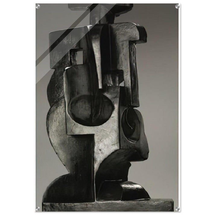 HARLEQUIN 1918 - Juan Gris Acrylic Print - 70x100 cm / 28x40″ inches