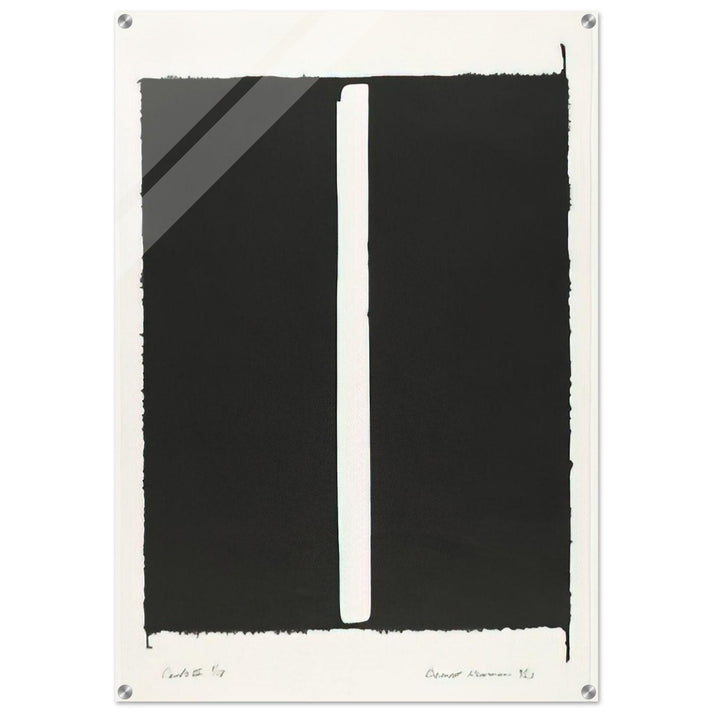 Canto III - Barnett Newman Acrylic Print - 70x100 cm / 28x40″ inches