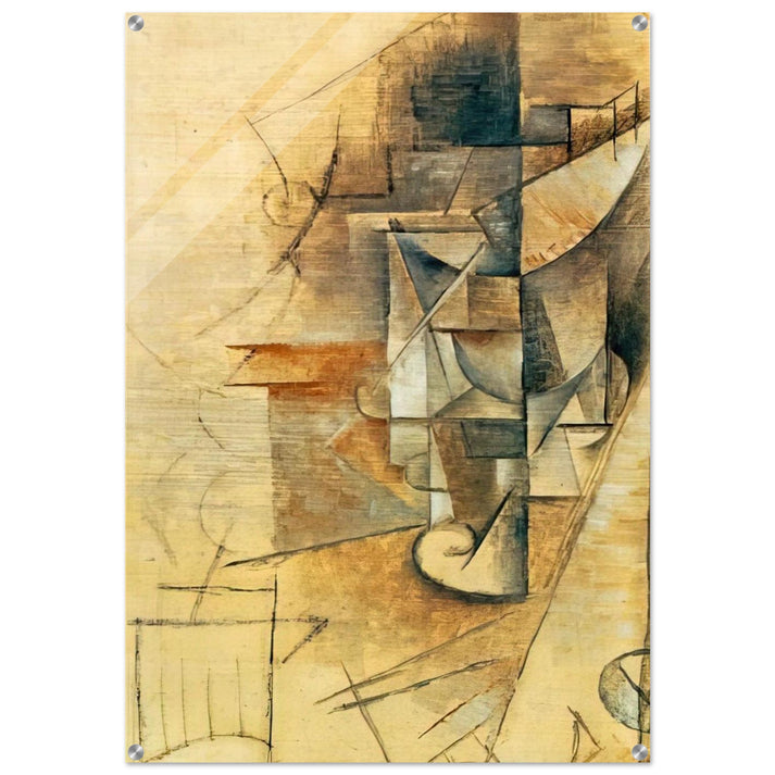 A glass - Pablo Picasso Acrylic Print - 70x100 cm / 28x40″ inches