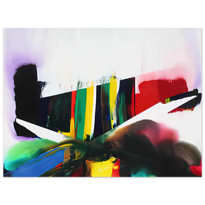 Paul Jenkins - Phenomena Cave of the Prism Winds Year - 1986 75x100 cm / 30x40inches Fine Art Poster