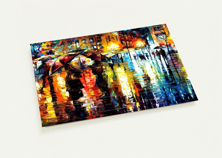 Leonid Afremov By Leonid Afremov Pack of 10 Post Cards | Leonid Afremov Post Cards | A6 (10.5 x 14.8 cm) - 4.1 x 5.8 inches
