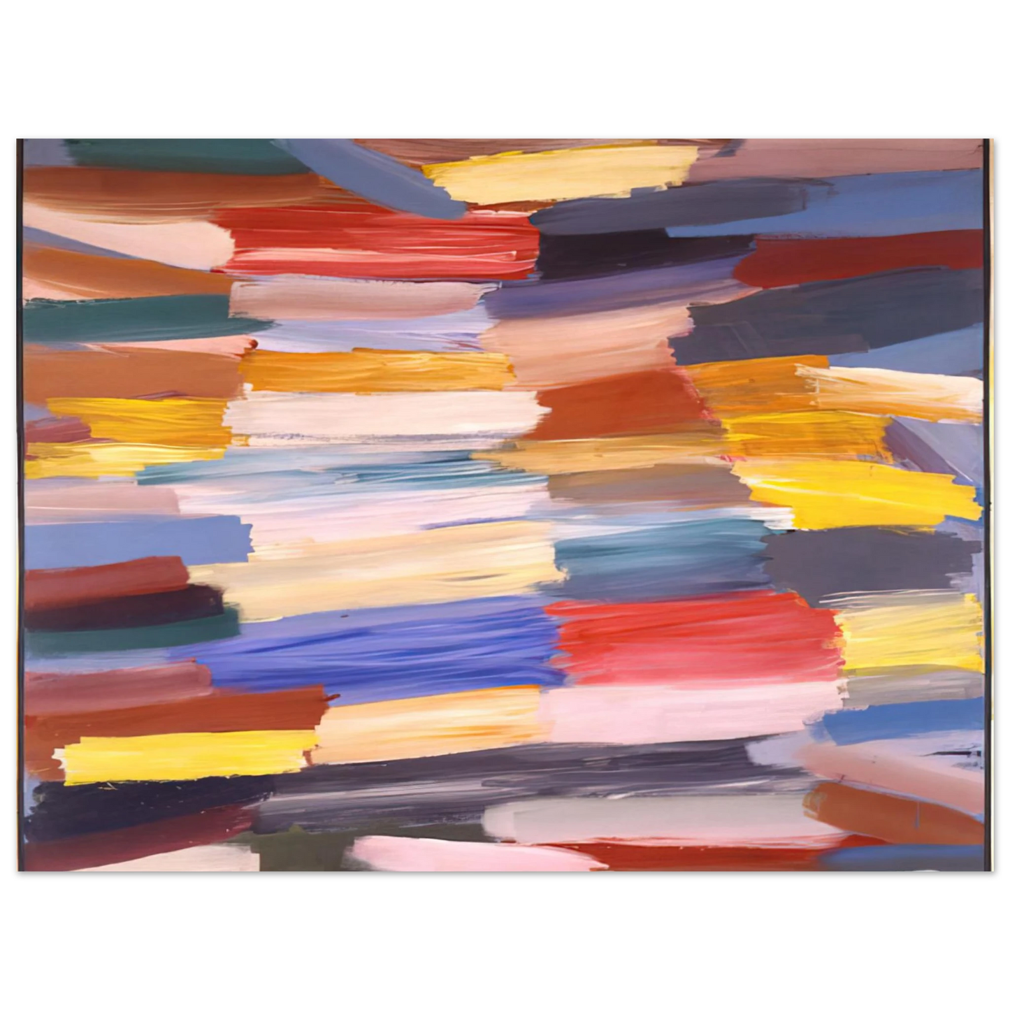 Ronnie Landfield - Something Else - 1967 Fine Art Poster - Default Title