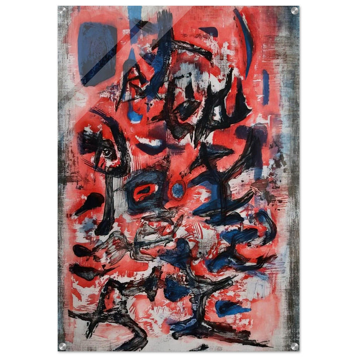 SIGNES EN MOUVEMENT 1957 - Zao Wou-Ki Acrylic Print - 70x100 cm / 28x40″ inches