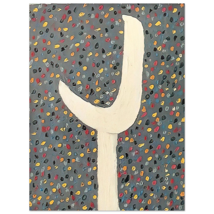 Forrest Bess - Tab Tied to the Moon Film - 1957 75x100 cm / 30x40inches Fine Art Poster