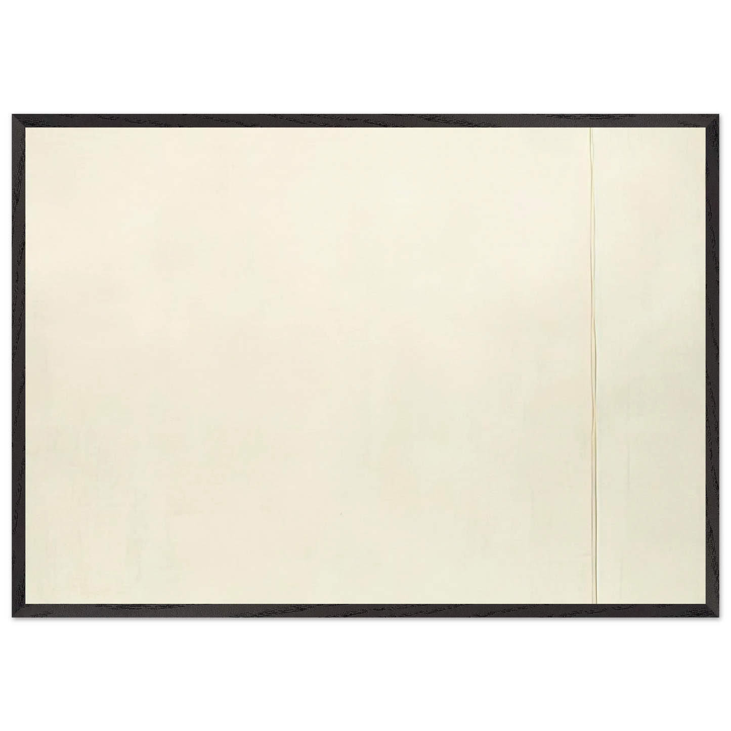 The Voice - Barnett Newman Framed Art Print – Black Wooden Frame - Default Title - -Framed Art Print