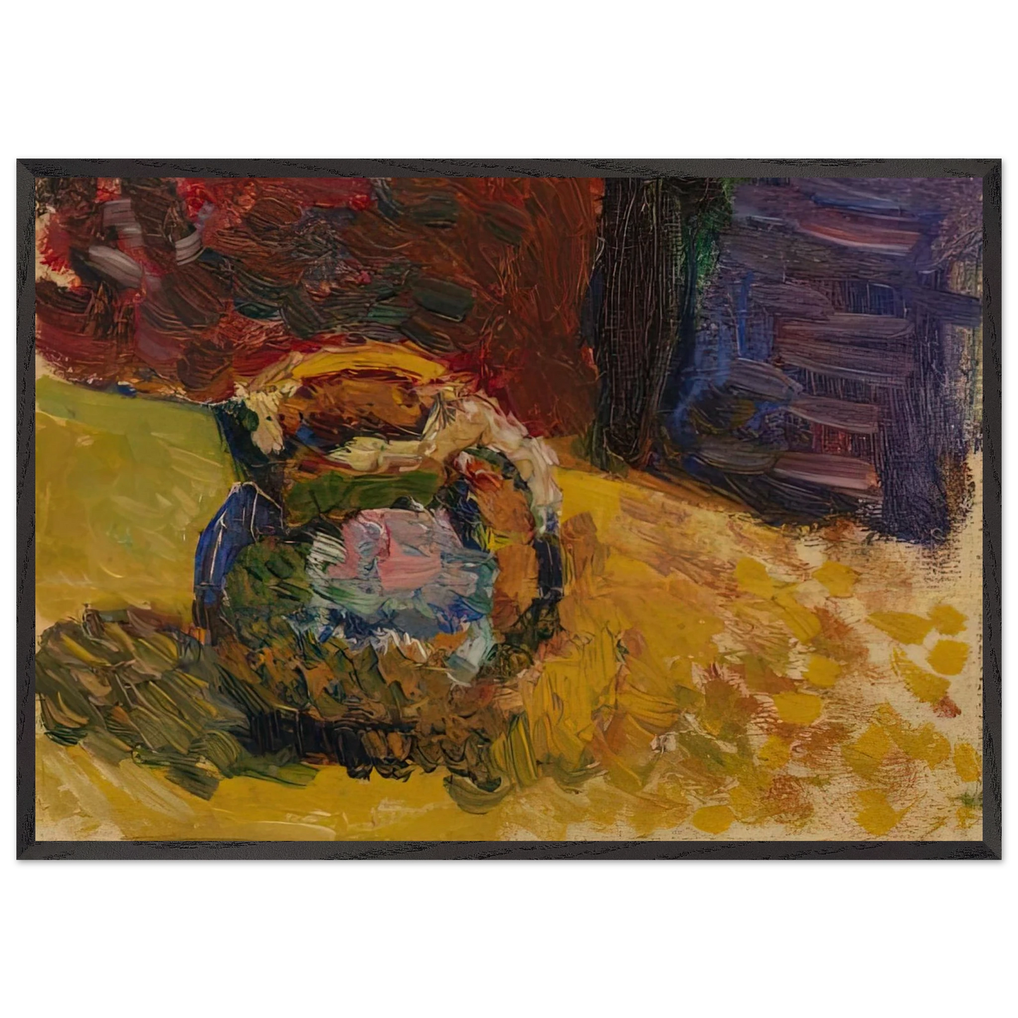 SMALL JAR 1899 - Henri Matisse Framed Art Print – Black Wooden Frame - Default Title - -Framed Art Print