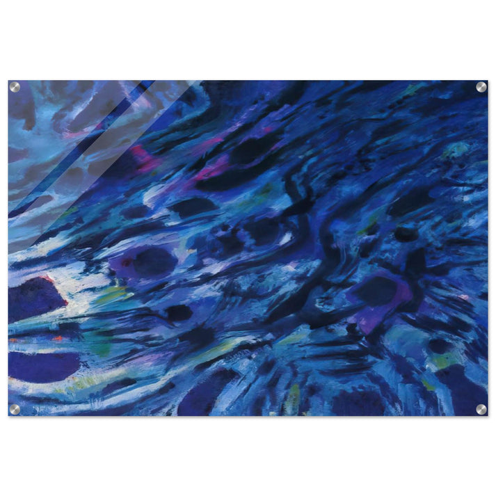 Eaux vives - 1979 - Alfred Manessier Acrylic Print - 70x100 cm / 28x40″ inches | Alfred Manessier Wall Art | Alfred Manessier Prints