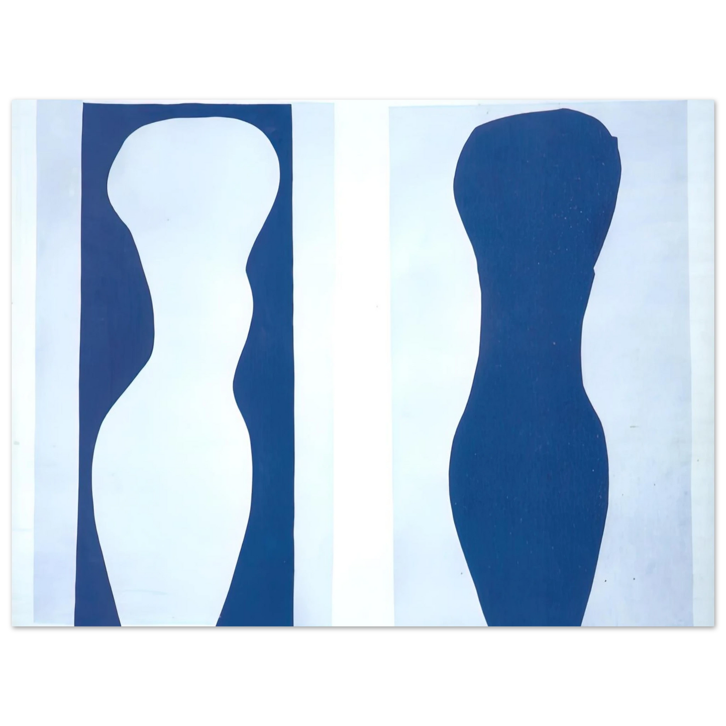 Henri Matisse - WHITE TORSO AND BLUE TORSO 1944 Fine Art Poster - Default Title