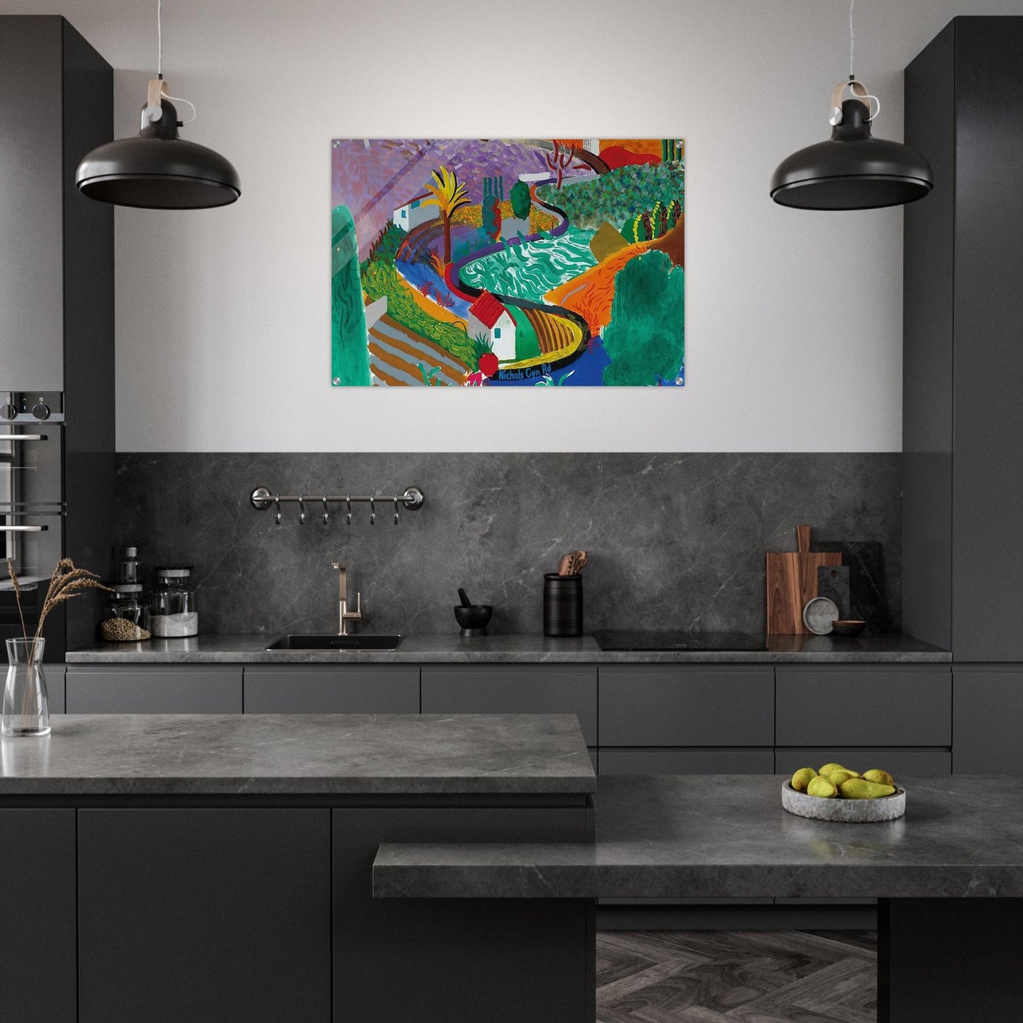 David Hockney - David Hockney Acrylic Print - 70x100 cm / 28x40″ inches | David Hockney Wall Art | David Hockney Prints