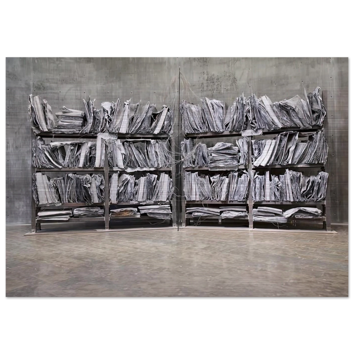 THE HIGH PRIESTESS ZWEISTROMLAND 1989 - Anselm Kiefer Brushed Aluminum Print - 70x100 cm / 28x40 inches | Anselm Kiefer Aluminum Print | Anselm Kiefer Prints